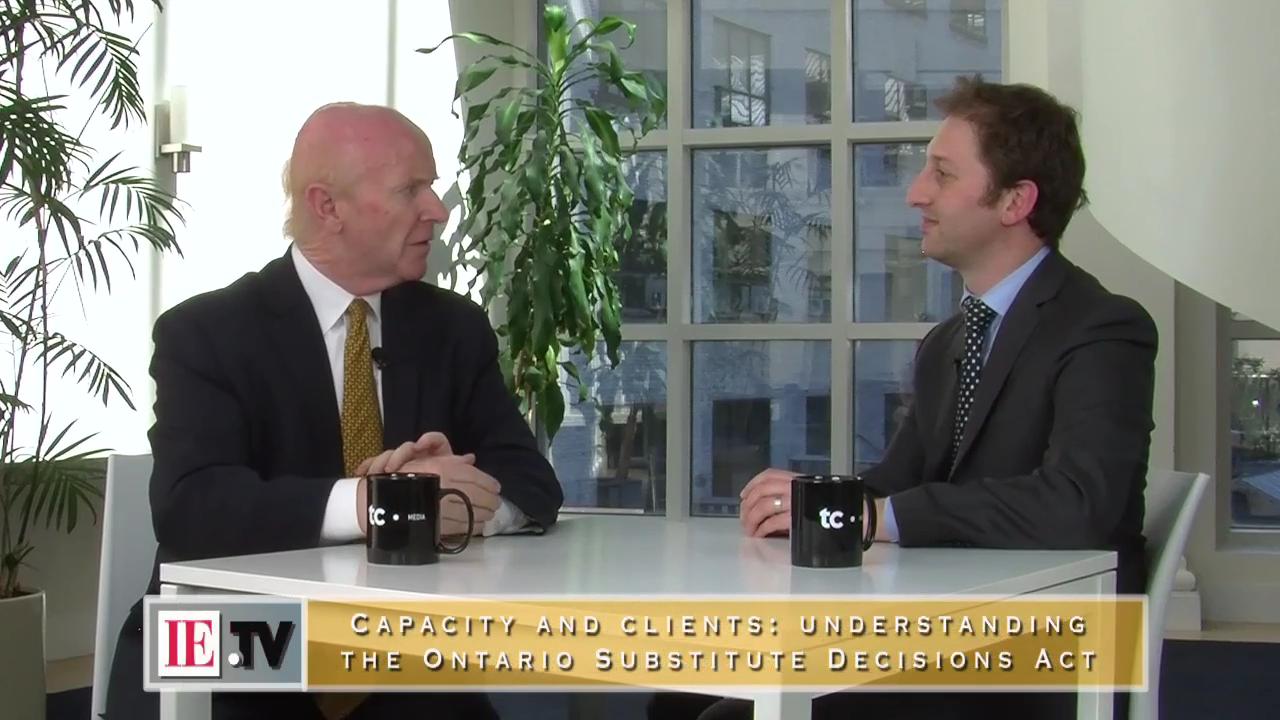 Capacity and clients: Understanding the Ontario Substitute Decisions Act