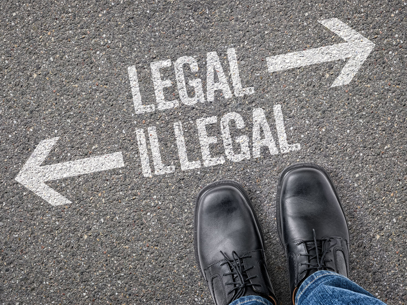 Decision at a crossroad Legal or Illegal