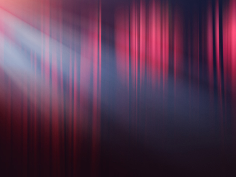 blurred lights on stage, drama theatre show background