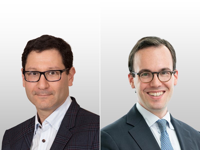 Headshots of Ian Filderman and Jack Manley