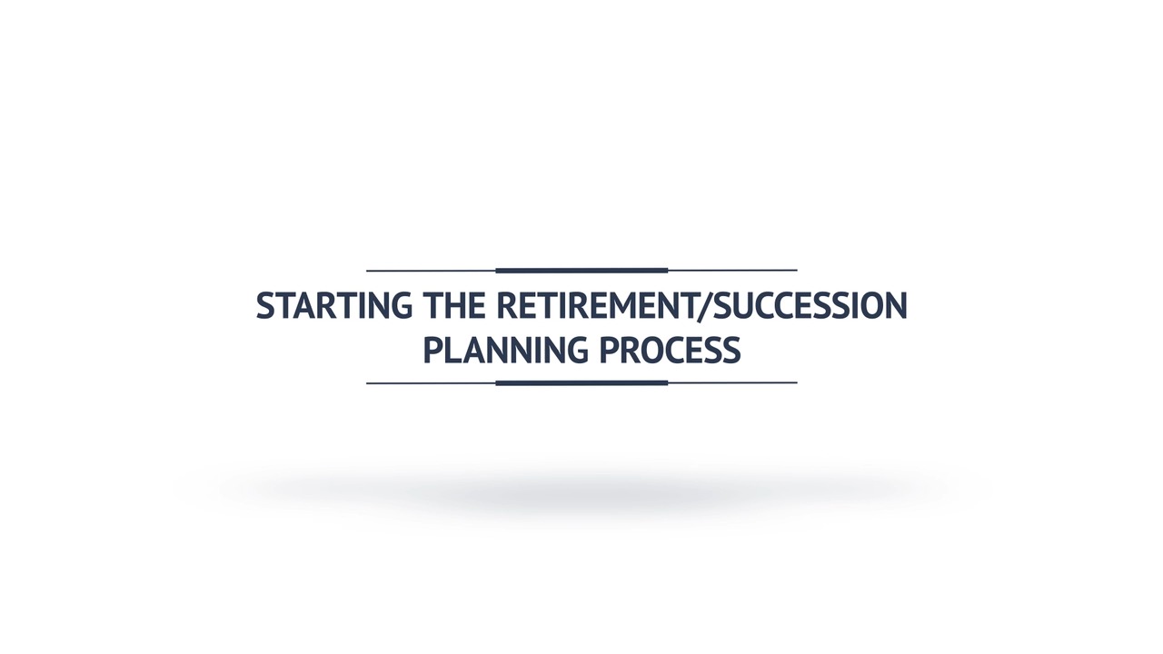 Tips for advisors starting the succession planning process