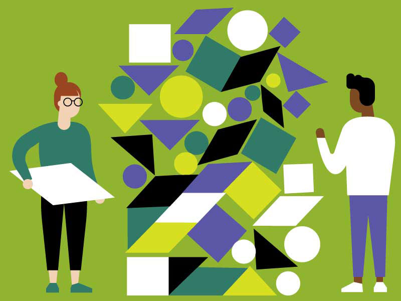 solving a puzzle