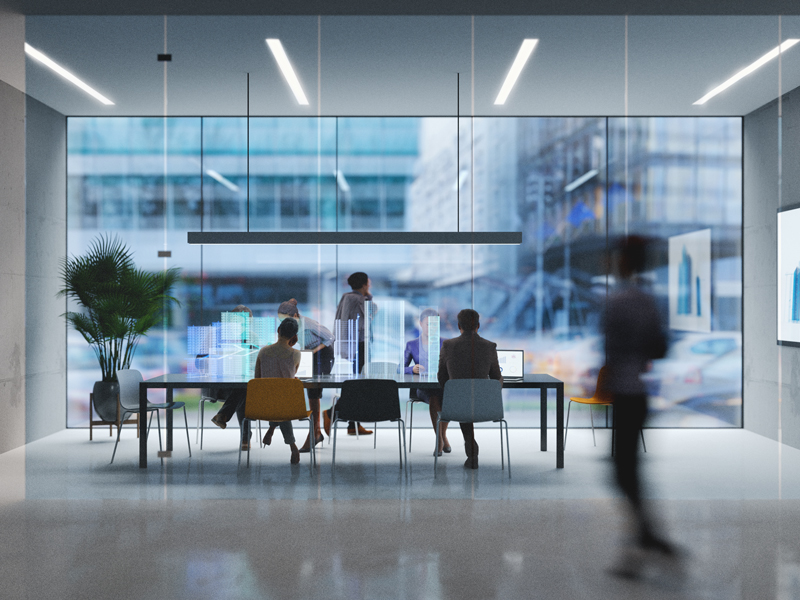 Futuristic office