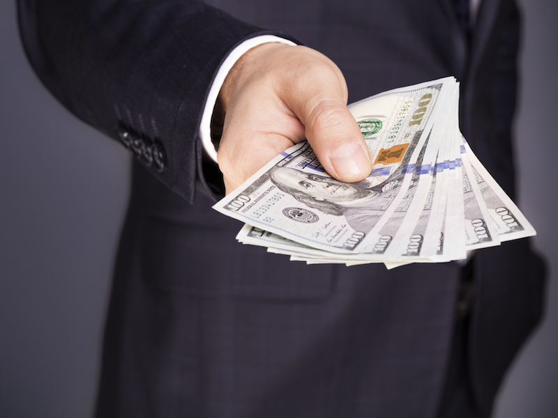 Handful of cash