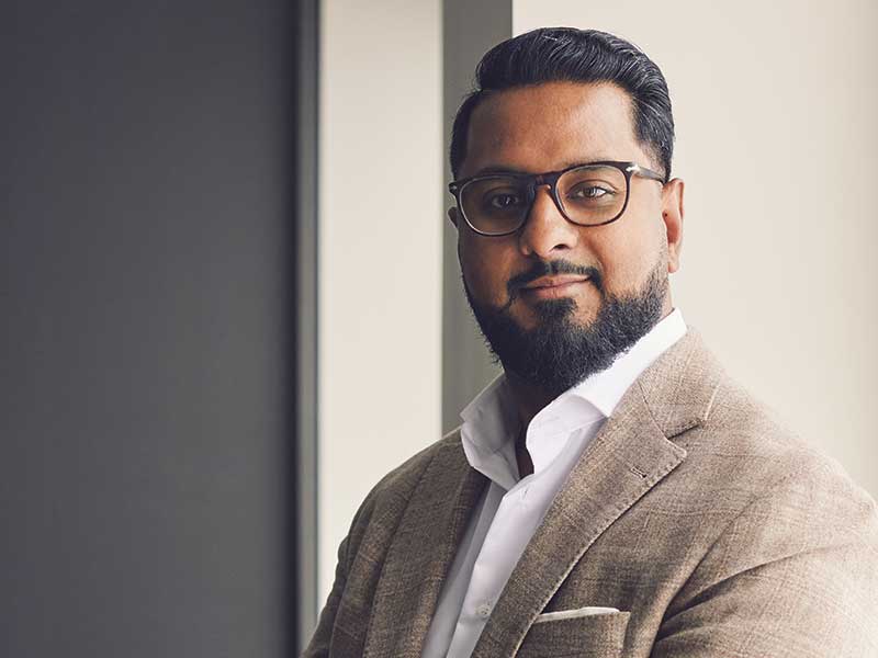 Portrait of Shiraz Ahmed