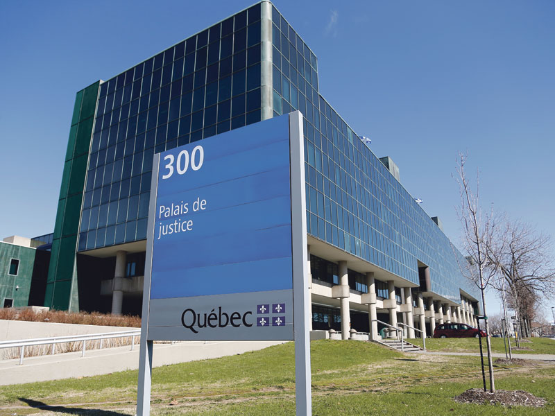 The Court of Quebec in Quebec City.