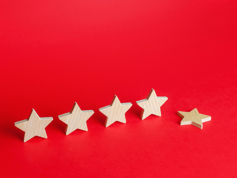 Five star rating