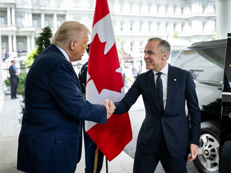 Donald Trump-Mark Carney