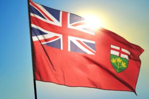 Ontario flag
