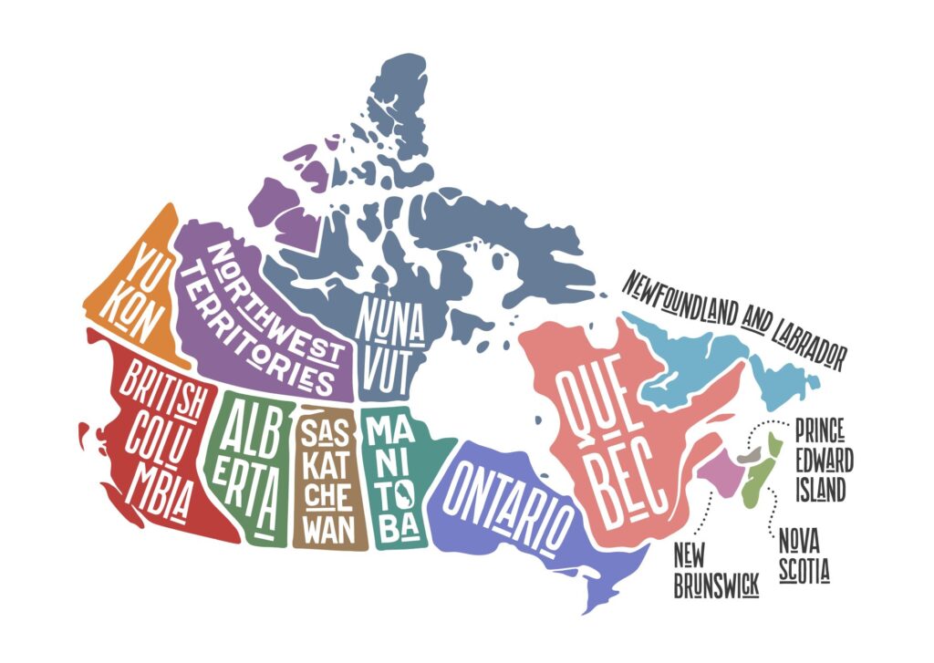 Canada map